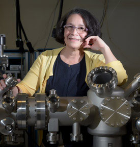 Picture: CCNY chemistry professor Maria Tamargo.