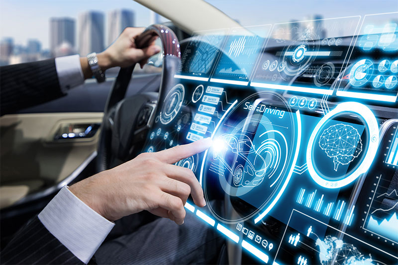 Gesture control in automobiles.