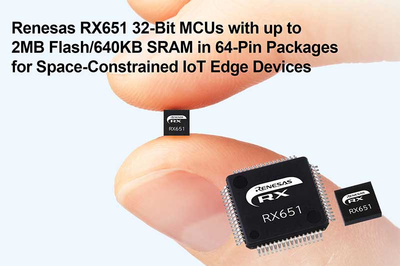 Renesas-RX651-32-Bit-Microcontrollers