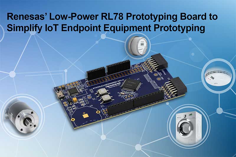 Renesas-RL78-Prototyping-Board