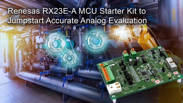 Renesas Introduces RX23E-A MCU Starter Kit