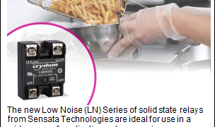 Sensata Technologies Launches New Low Noise, Solid State Relays