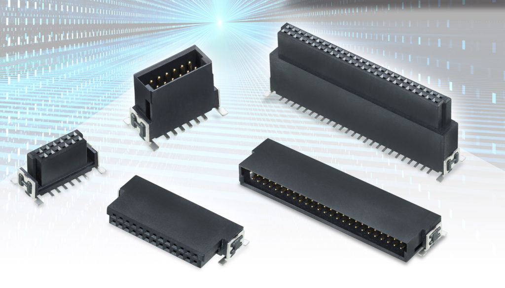 Archer Kontrol 1.27mm pitch board-to-board connectors