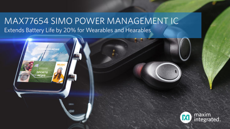 Maxim Integrated’s Next-Generation SIMO Power Management IC