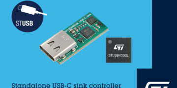STMicroelectronics Introduces Standalone VBUS-Powered Controller