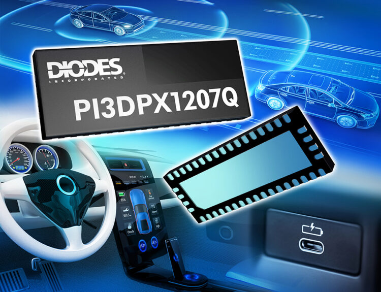 Diodes Industry-First, Automotive-Compliant ReDriver