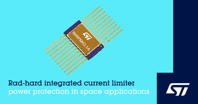 STMicroelectronics Introduces First Space-Qualified Programmable Integrated Current Limiter