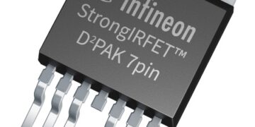 Infineon StrongIRFET™  MOSFET in D²PAK 7pin+ package