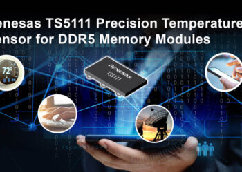 Renesas Introduces JEDEC-Compliant Precision Temperature Sensor for DDR5 Memory Modules