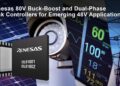 Renesas Unveils 80V Bidirectional Buck-Boost and Dual-Phase Buck DC/DC Controllers