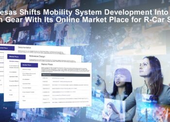 Renesas Shifts Mobility System Development Into High Gear With Its New Online Market Place for R-Car SoC