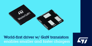 ST unveiled World’s First Driver and GaN Device