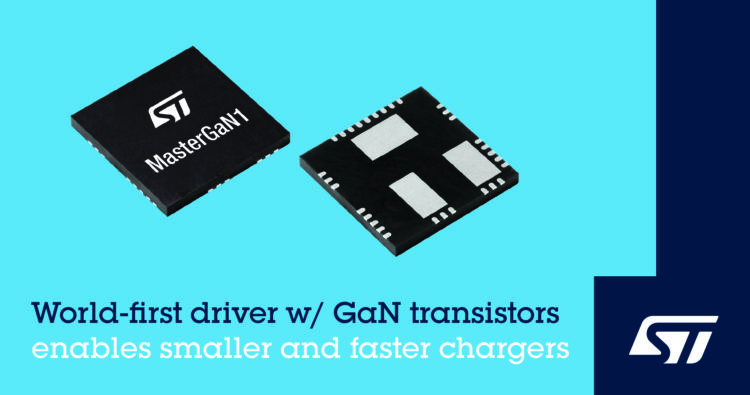 ST unveiled World’s First Driver and GaN Device