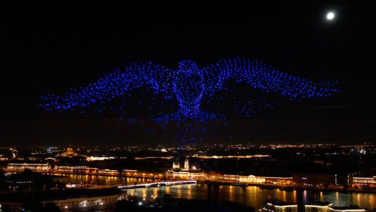 Record-breaking drone show enabled by u‑blox positioning technology