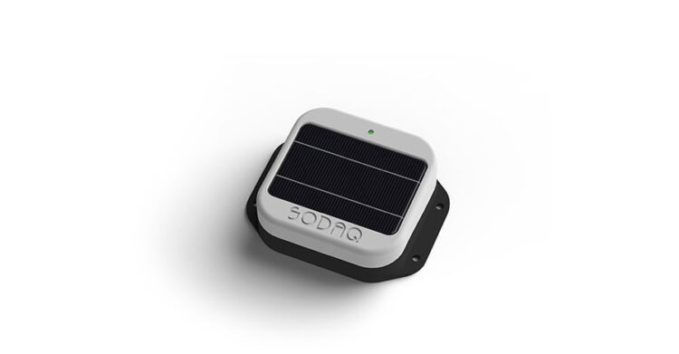 World’s first solar-powered cellular IoT asset tracker