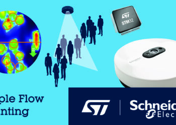 STMicroelectronics and Schneider Electric Reveal Advanced People-Counting Solution using AI