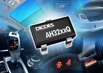 Diodes Incorporated Automotive-Compliant, Two-Wire Hall Effect Switches with Self-Diagnostics