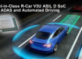 Renesas Accelerates R-Car V3U ASIL D SoC