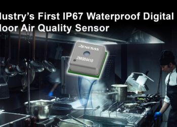Renesas Industry’s First IP67 Waterproof Sensor