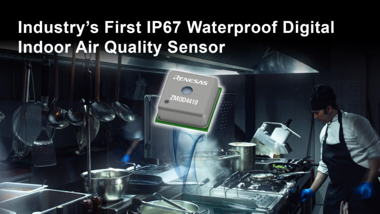 Renesas Industry’s First IP67 Waterproof Sensor