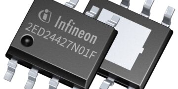 24 V dual-channel low side EiceDRIVER™ with enable function and integrated thermal pad