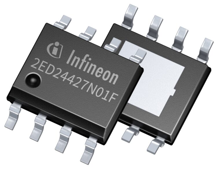 24 V dual-channel low side EiceDRIVER™ with enable function and integrated thermal pad
