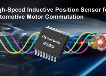 Renesas Expands Inductive Position Sensing Portfolio to Automotive Motor Commutation with IPS2550 Sensor