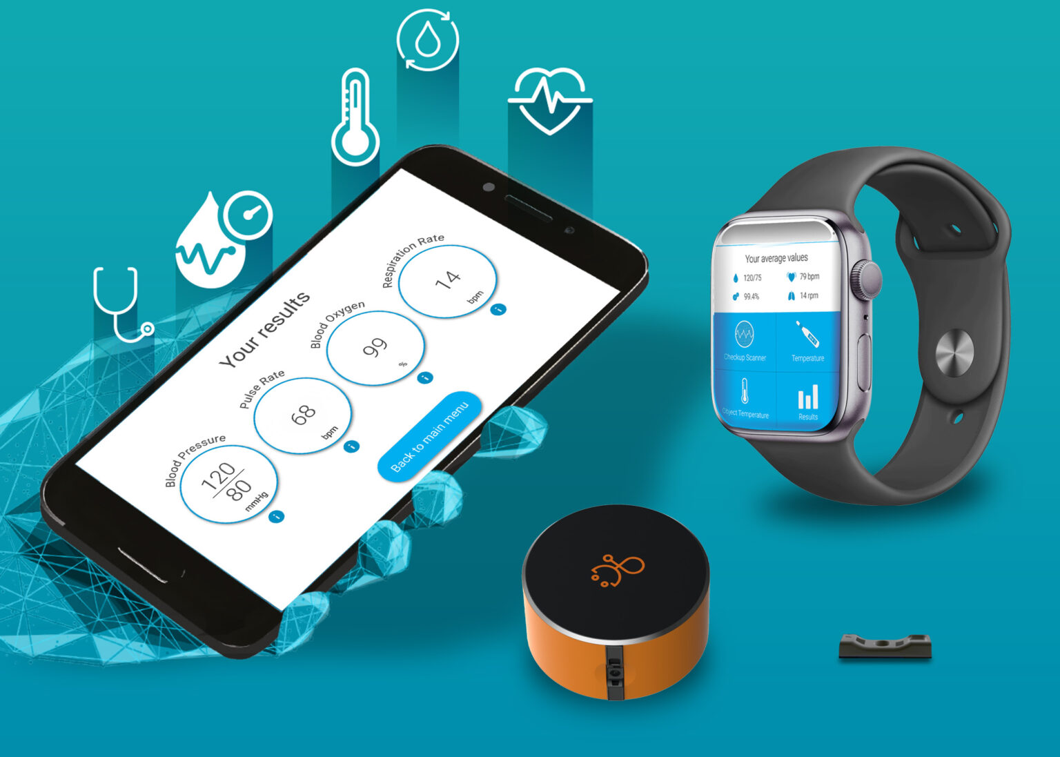 LMD announces VSensor™ wearables, smartphones and mobile devices with