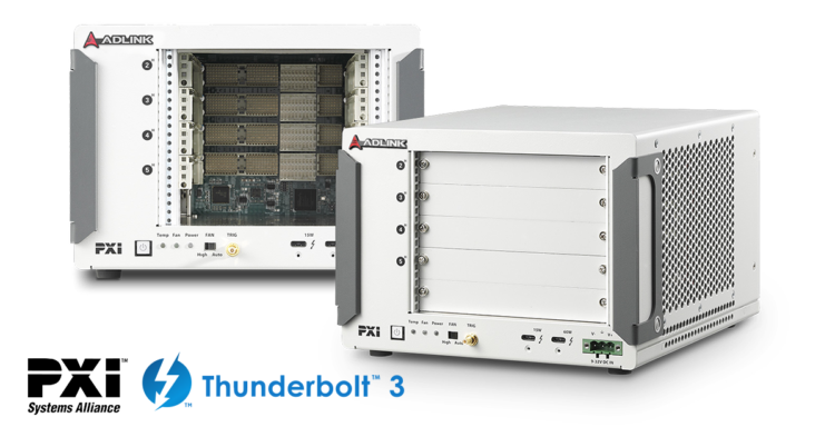 ADLINK Introduces a Portable PXI Express Chassis with Fast, Versatile Thunderbolt™ 3 Interfaces