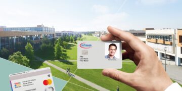 Infineon sets standards with multifunctional employee ID card including Mastercard payment function