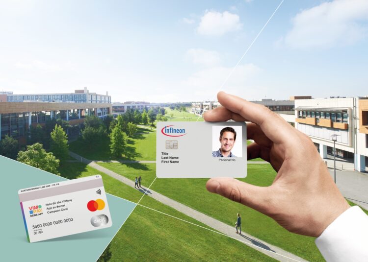 Infineon sets standards with multifunctional employee ID card including Mastercard payment function