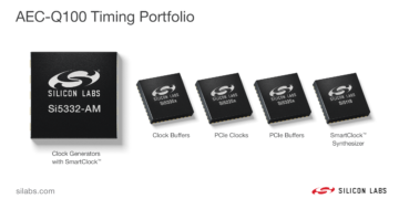 Silicon Labs Expands Automotive Timing Portfolio with New SmartClock Technology