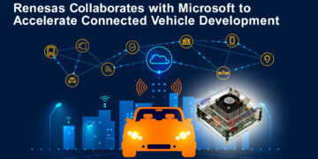 Renesas Collaborates with Microsoft to Accelerate Connected Vehicle Development