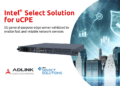ADLINK MECS-6110 Edge Server Verified as an Intel Select Solution for Universal Customer Premises Equipment