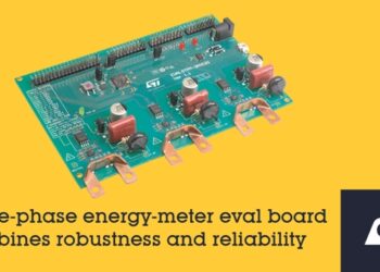 Energy-Meter Evaluation Board from STMicroelectronics