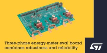 Energy-Meter Evaluation Board from STMicroelectronics
