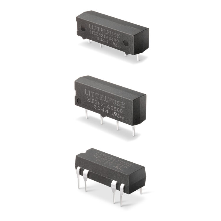 New Littelfuse Reed Relays Offer Reliable Switching of AC and DC Small Signal to High Voltage Loads