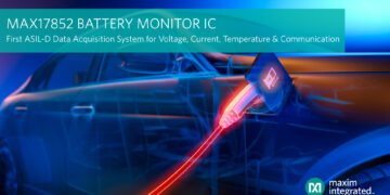 Maxim Integrated Unveils Industry’s First Data Acquisition System to Achieve ASIL-D Compliance