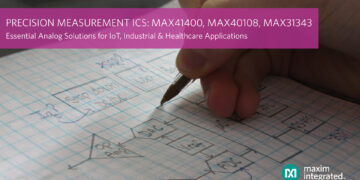 Maxim’s Precision Measurement ICs Achieve Double Battery Life for IoT, Industrial and Healthcare Applications