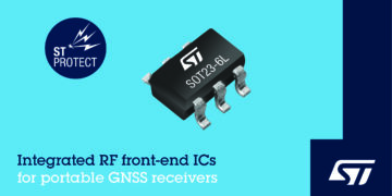 STMicroelectronics Integrated Impedance-Matching and Protection IC