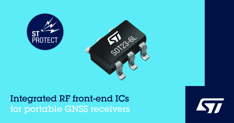 STMicroelectronics Integrated Impedance-Matching and Protection IC