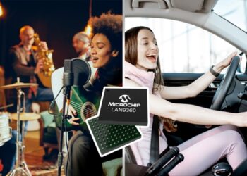 Microchip Unveils First Fully Integrated Solution for Vehicle Ethernet Audio Video Bridging