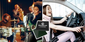 Microchip Unveils First Fully Integrated Solution for Vehicle Ethernet Audio Video Bridging