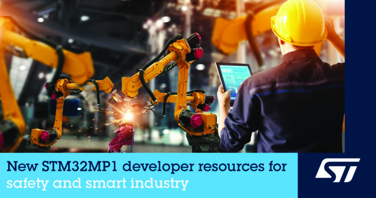 STMicroelectronics Boosts Security with IoT Application Development with STM32MP1 Ecosystem Extensions
