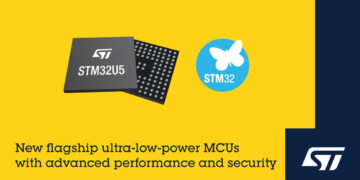 STMicroelectronics Reveals Extreme Low-Power STM32U5 Microcontrollers with Advanced Performance and Cybersecurity