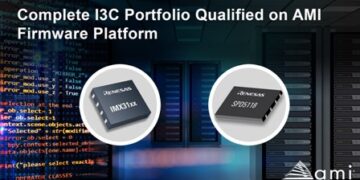 Renesas DDR5 I3C Bus Extension and SPD Hub Devices Qualified for AMI Firmware