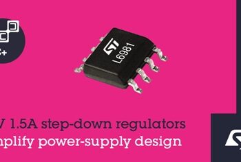 STMicroelectronics has introduced L6981 synchronous step-down regulators