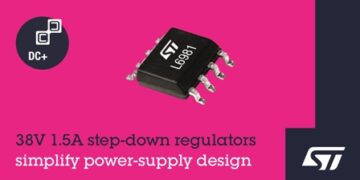 STMicroelectronics has introduced L6981 synchronous step-down regulators