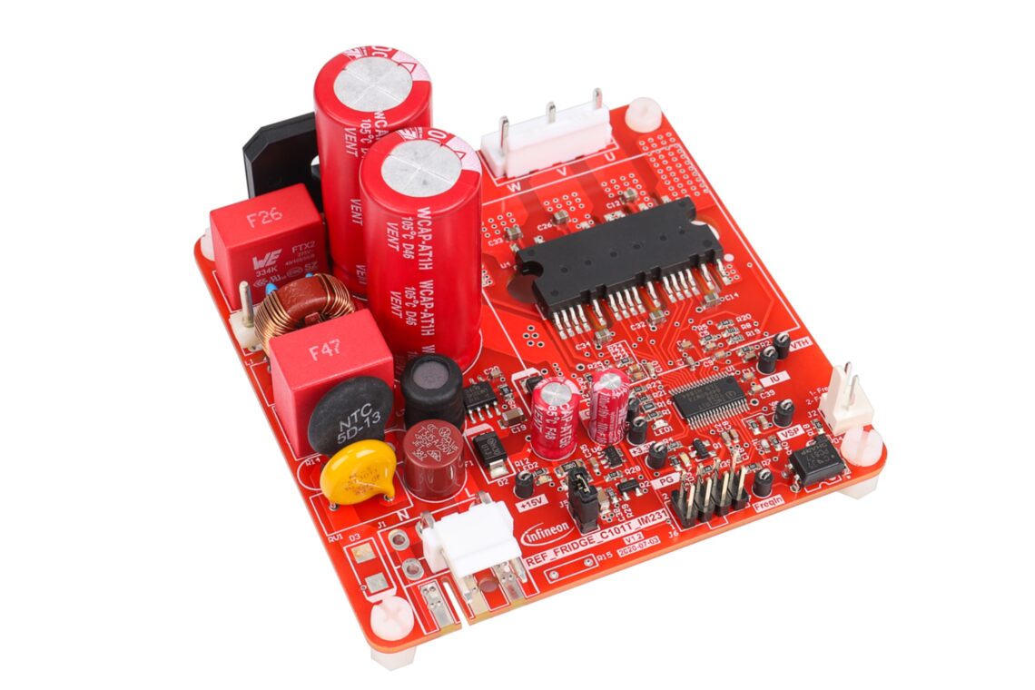 Infineon’s new reference boards enable efficient control of rotary fridge compressor drives