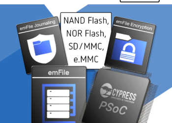 Cypress Extends Licensing of SEGGER’s Embedded File System emFile to Include PSoC 6